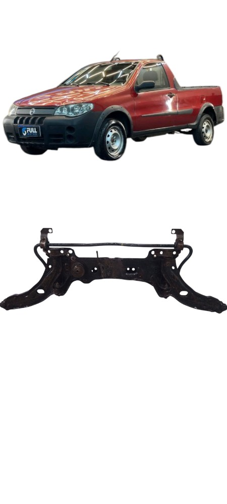 Agregado quadro dianteiro fiat palio Strada 1.4 fire complet