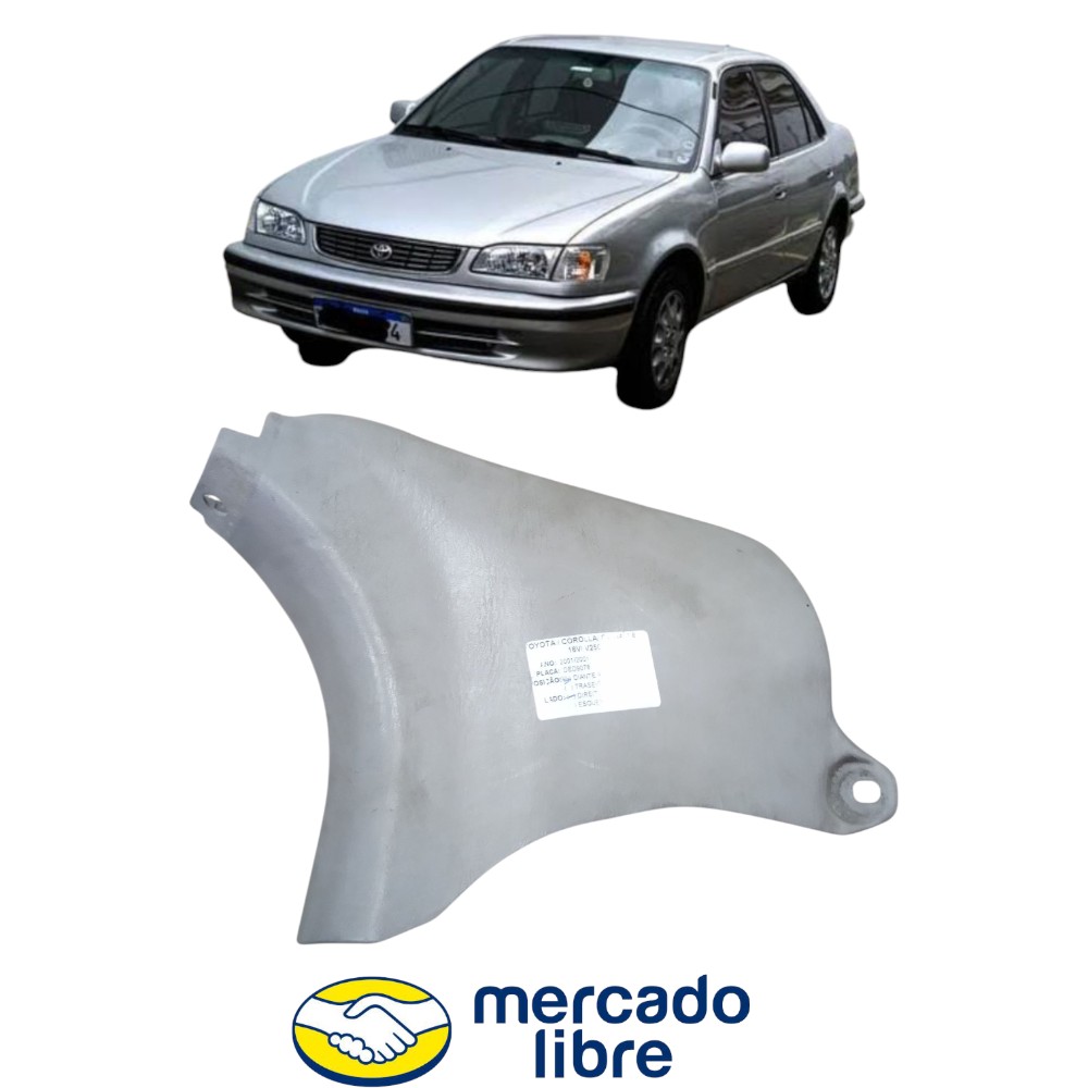 Acabamento Soleira Dianteira Direita Corolla 1998 Ao 2002 Cinza