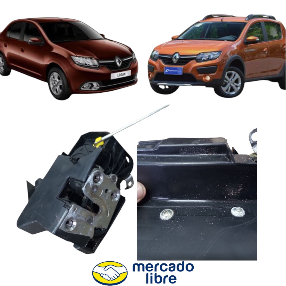 Fechadura Porta Traseiro Esquerdo Elétrico Sande 2015 A 2016