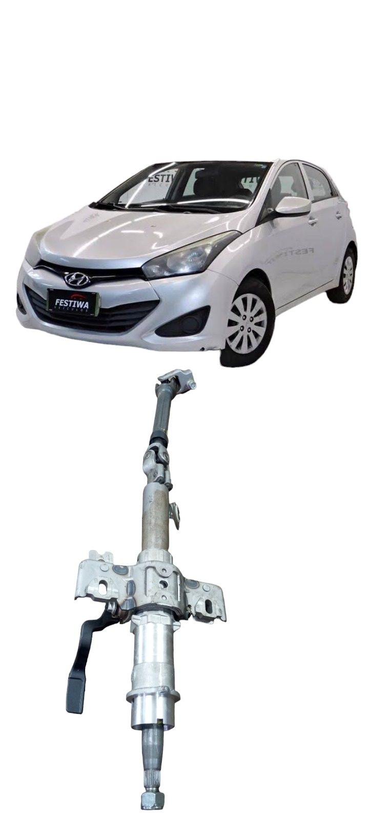Coluna Direcao Hyundai Hb20 1.6 2015 A 2019