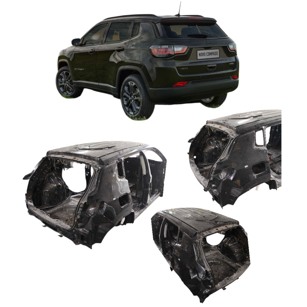 Traseira com teto jeep compass t270 2022