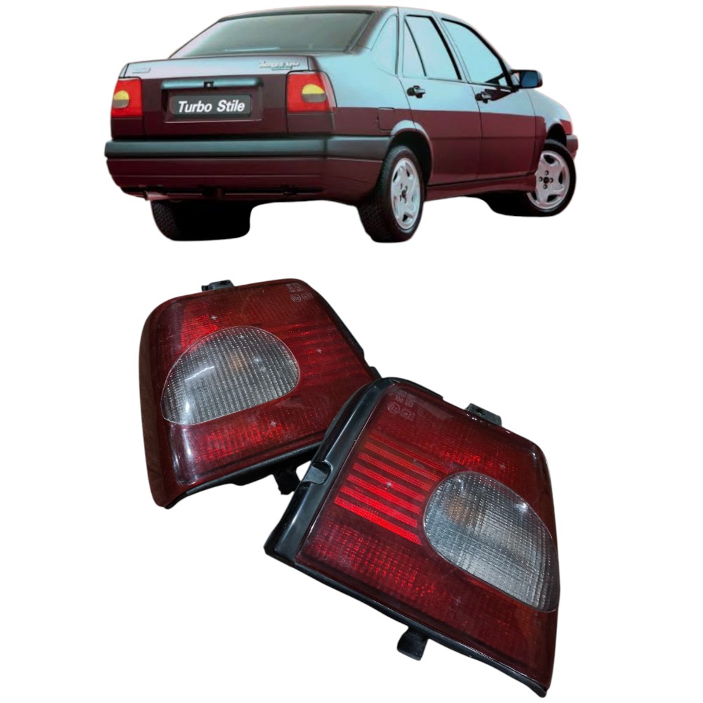 Par Lanterna Fiat Tempra 98 Bolha Original Cibie