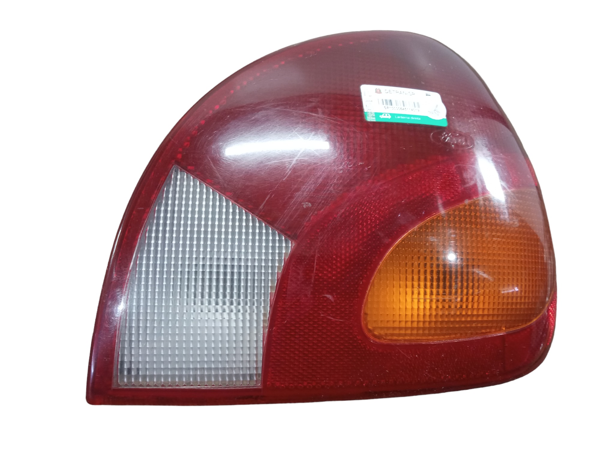 Lanterna Traseira Direita Ford Fiesta 1996 2002 Original  Direito Vermelho