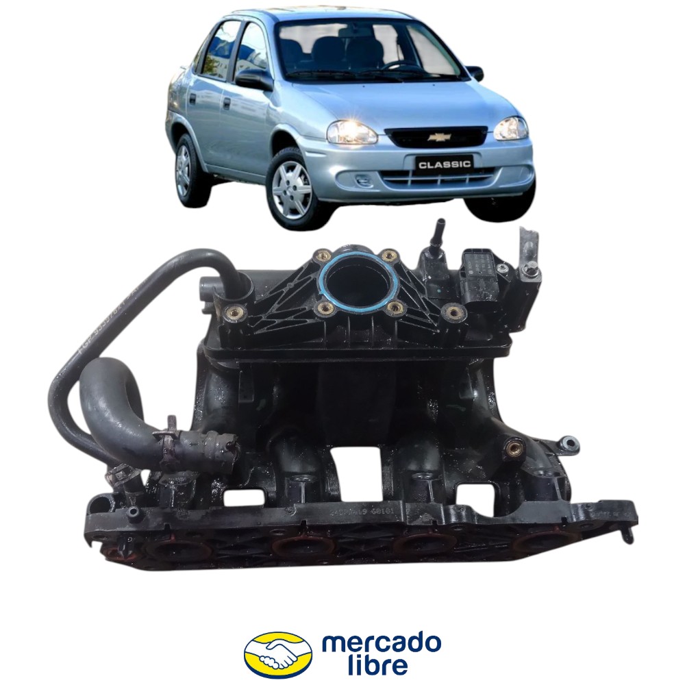 Coletor Admissão 1.0 Gm Celta Corsa Prisma 2009 A 2013
