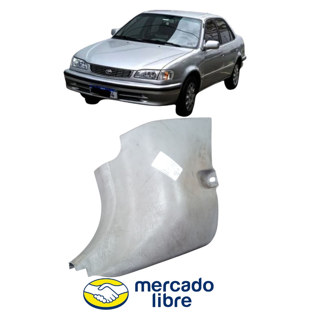 Soleira Porta Esquerda Dianteira Corolla 1998 1999 2000 Cinza