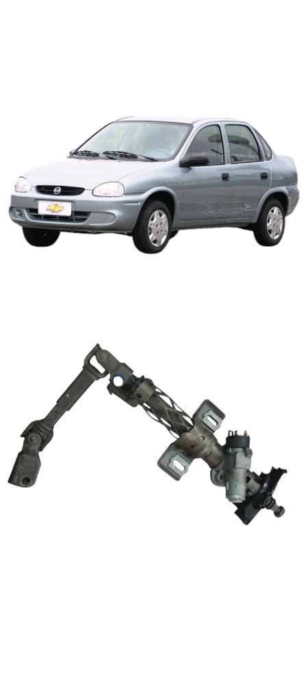 Coluna mecânica c/miolo completo Chevrolet corsa classic