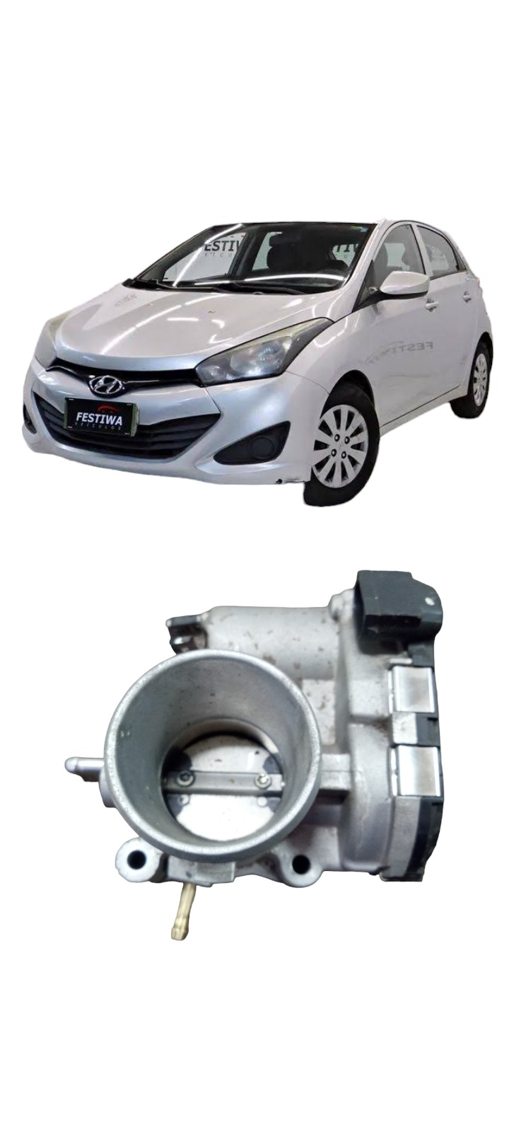 Corpo Tbi Borboleta 3cc Hyundai Kia Hb20 Picanto 2010 A 2019