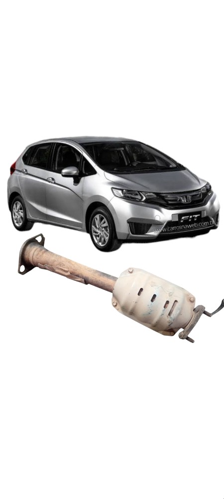 Catalisador Secundario Honda New Fit 2015 A 2021