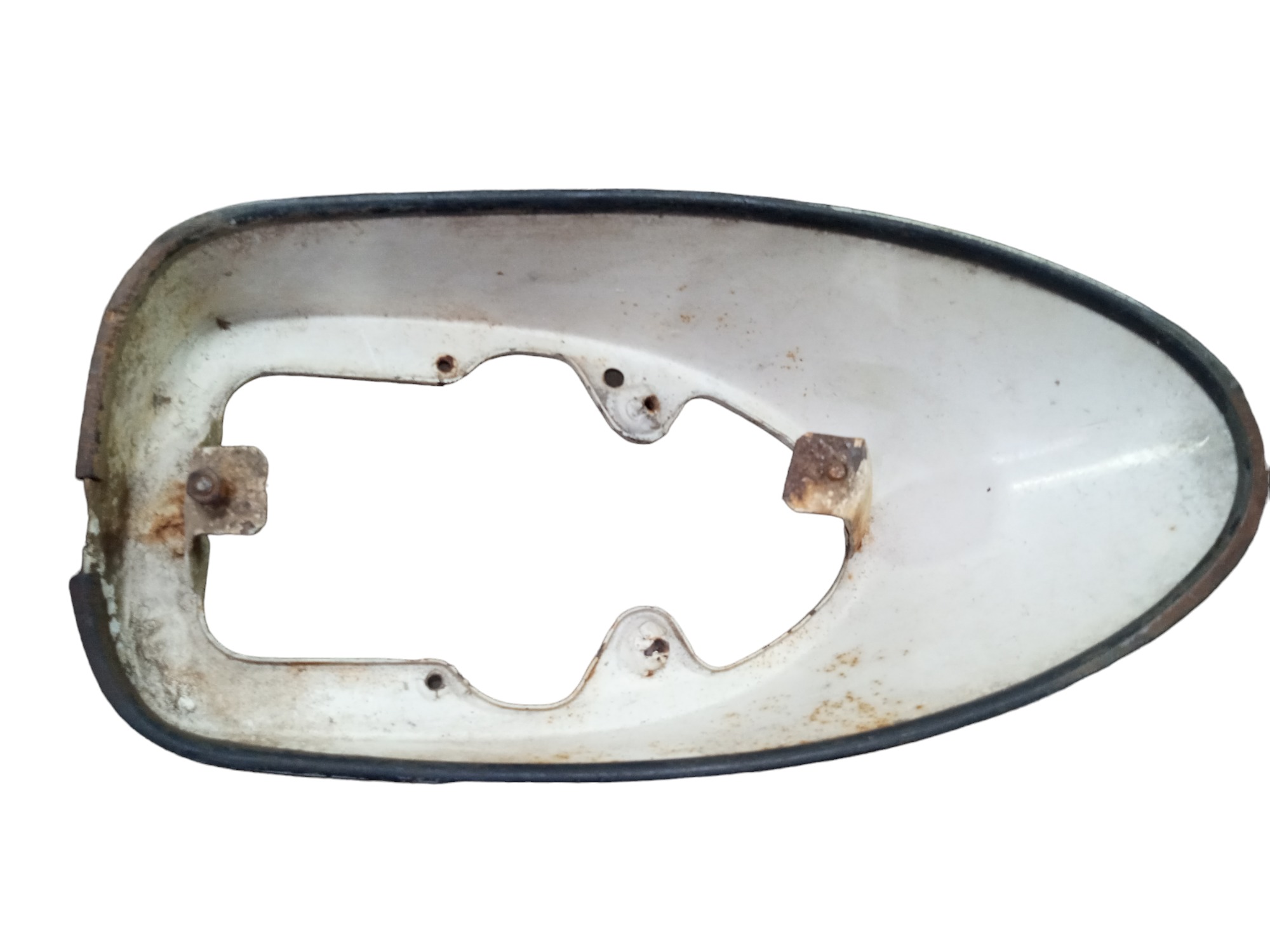 Carcaca Lanterna Traseira Direita Vw Fusca Original  Direito Branco