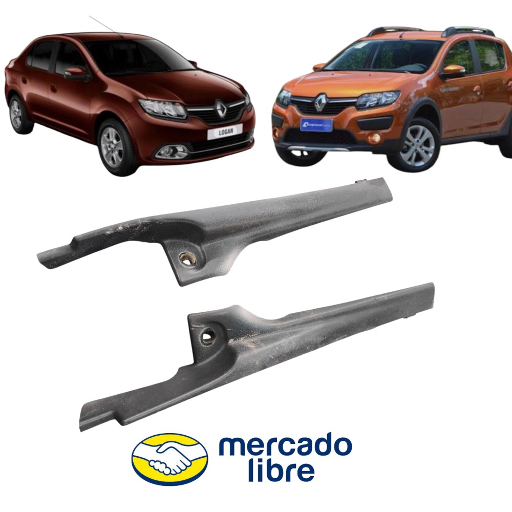 Par Acabamento Churrasqueira Renault Sandero 2015 A 2022