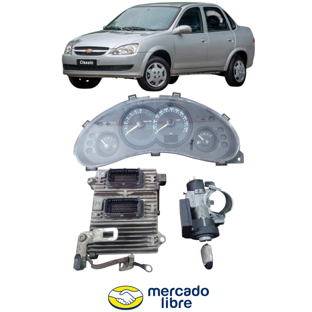 Painel Instrumenal Módulo Miolo Corsa Classic Ls 2003 A 2012