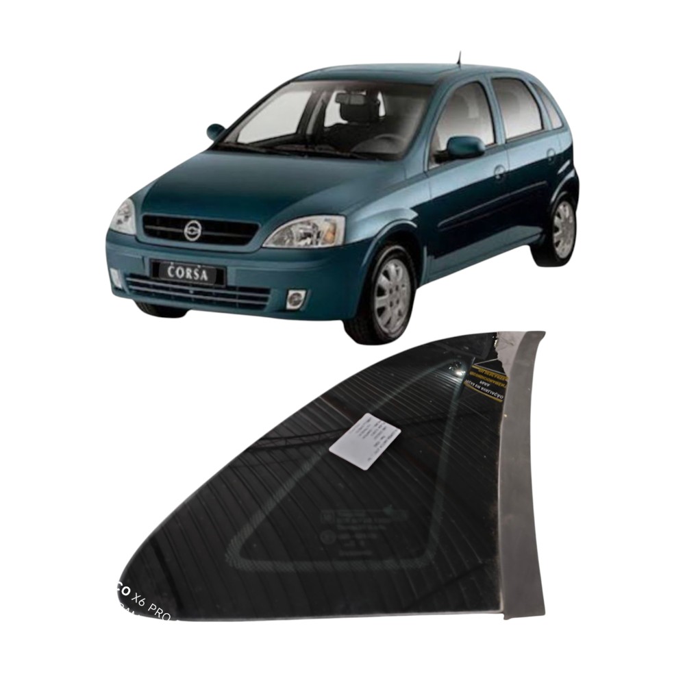 Vidro Vigia Lateral Traseiro Corsa Hat Montana 2003 Ao 2016