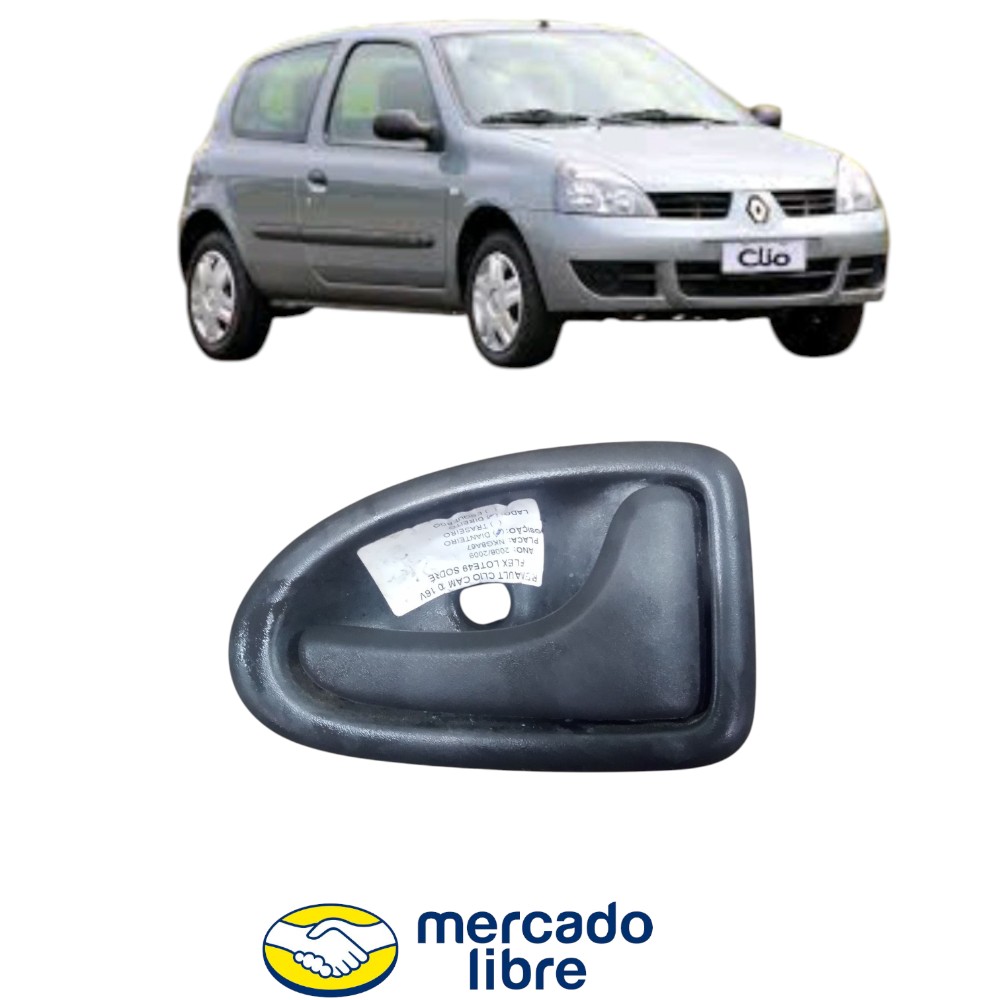 Maçaneta Interna Direito Renault Clio 2008 A 2012