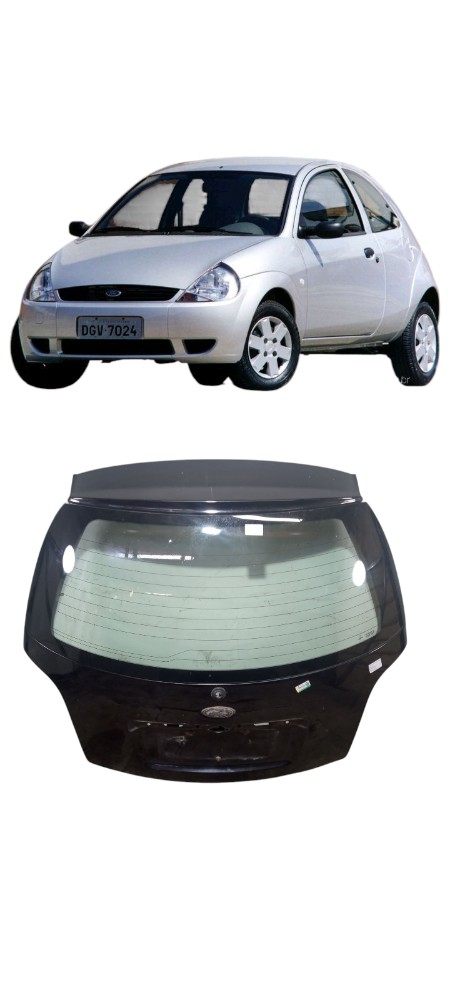 Tampa Traseira C/vidro Ford Ka 2002 A 2007 Original