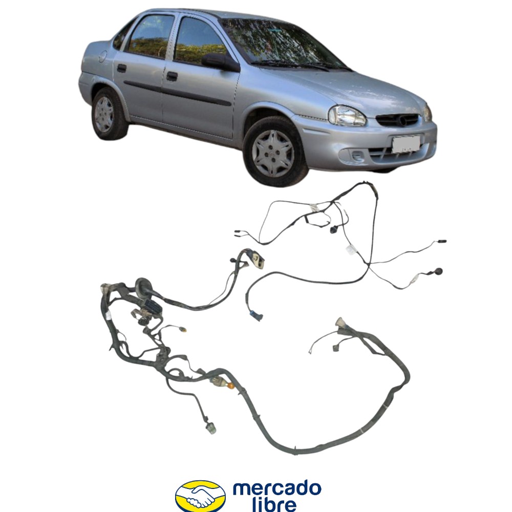 Chicote Cofre Motor Farol Corsa Classic 2011