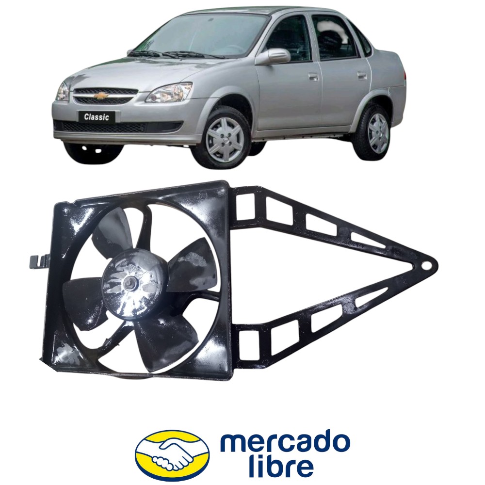 Defletor Ventoinha Radiador Corsa Classic 1994 A 2011
