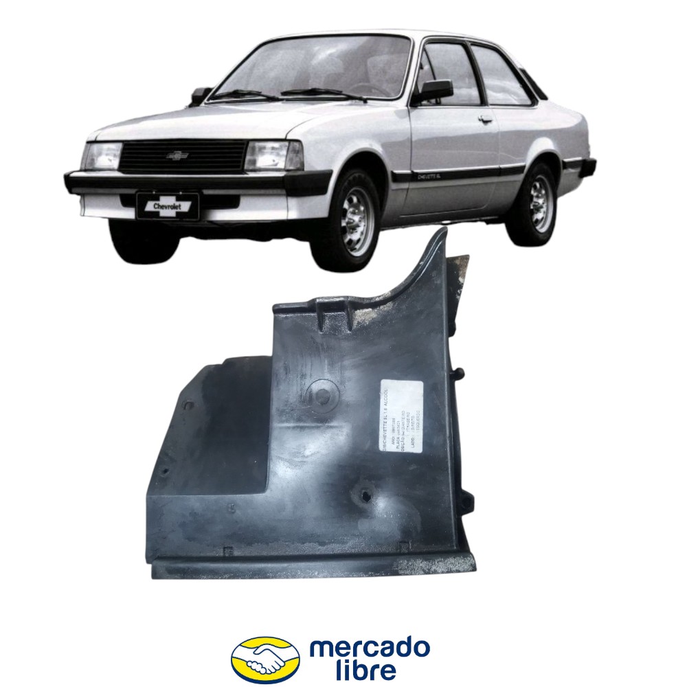 Moldura De Ar Chevette Sll Alcool 1986