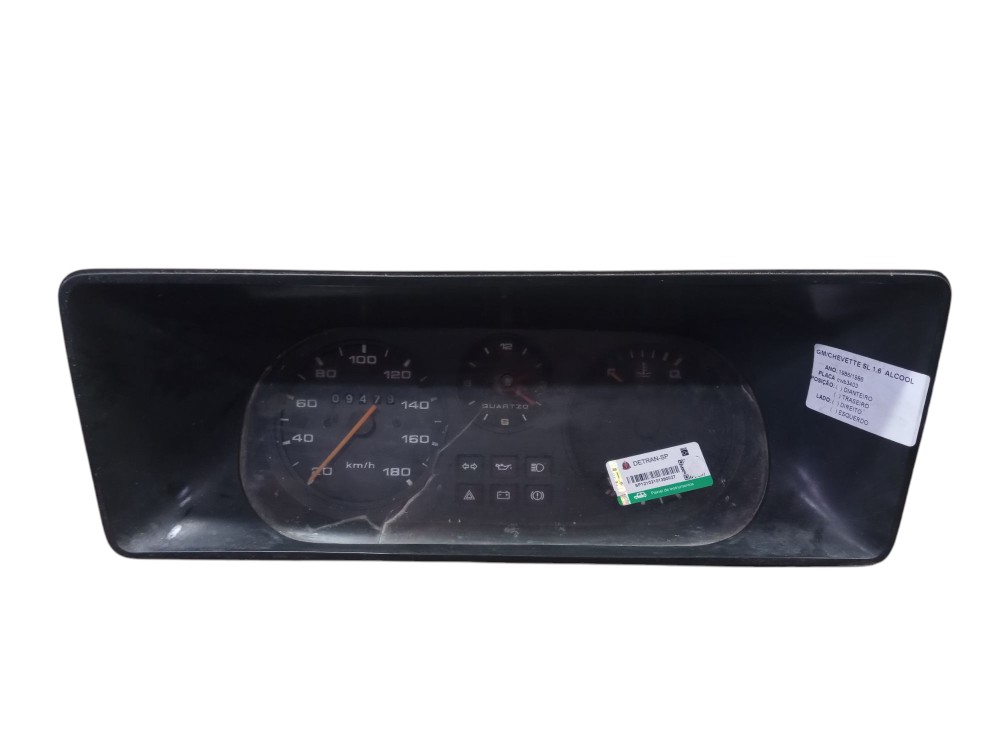 Painel Instrumento Chevrolet Chevette 1986 Detalhe Trinco