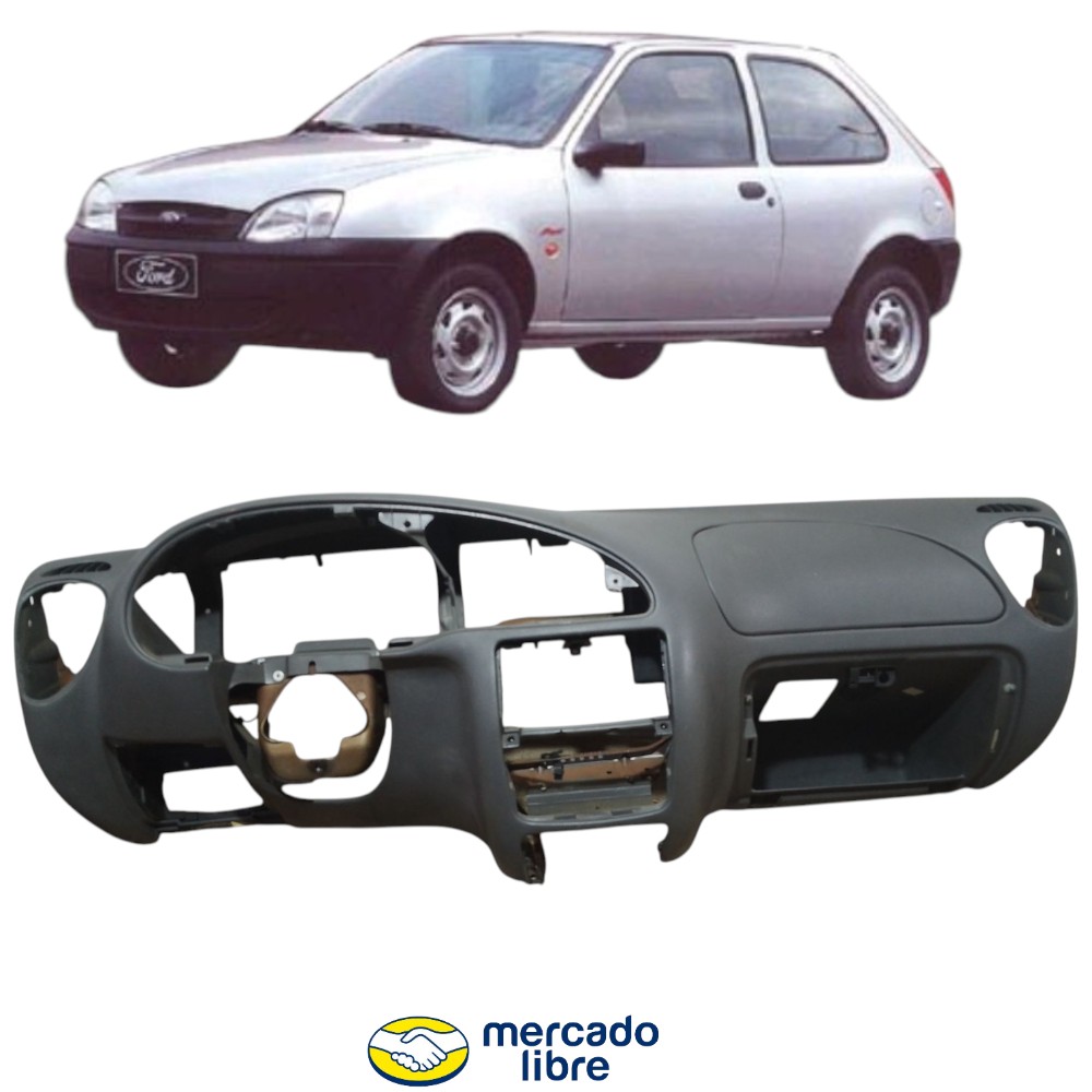 Capa Painel Tabelier Cinza Ford Fiesta