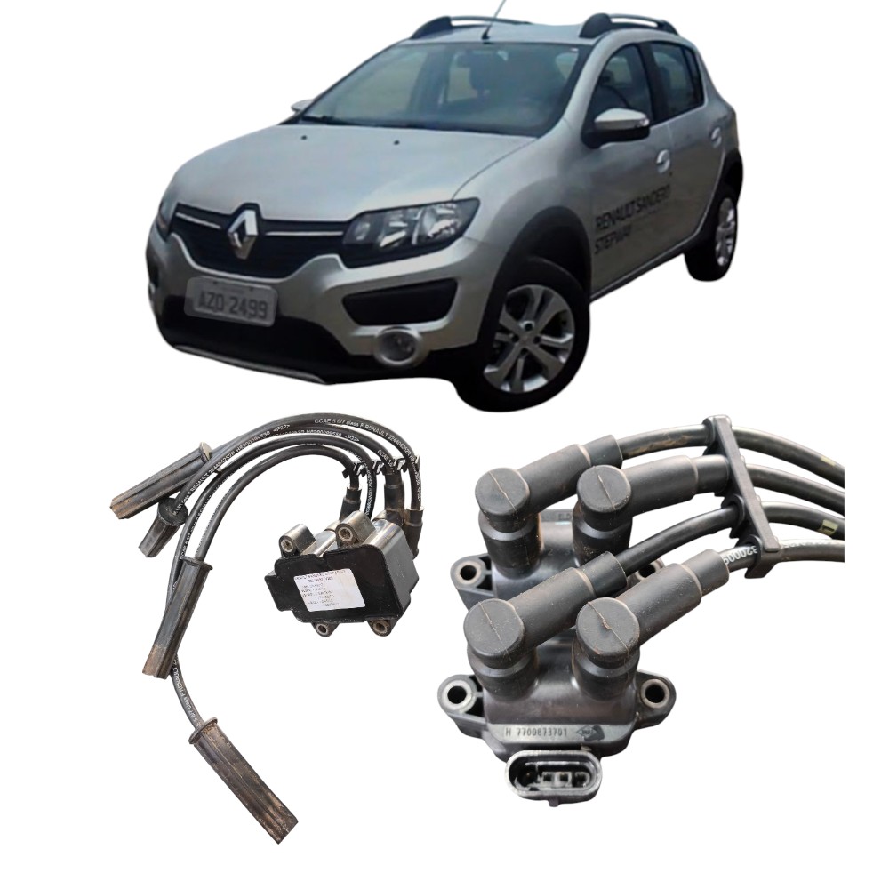 Bobina Ignição Renault Sandero Logan 1.6 8v Original