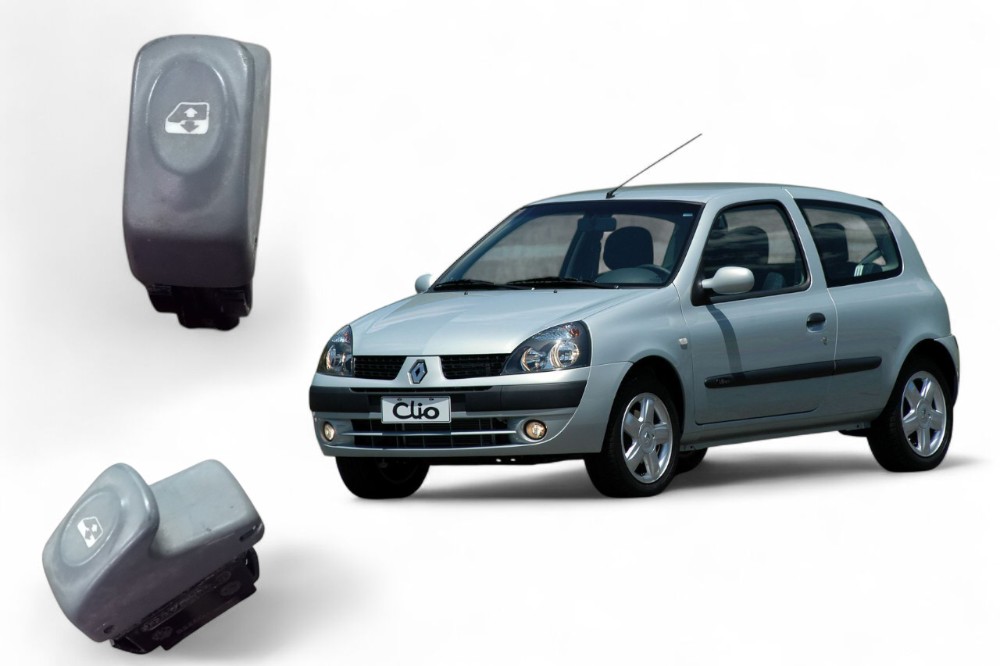 Botão Interruptor Vidro Elétrico Clio/Scenic 1999 A 2008