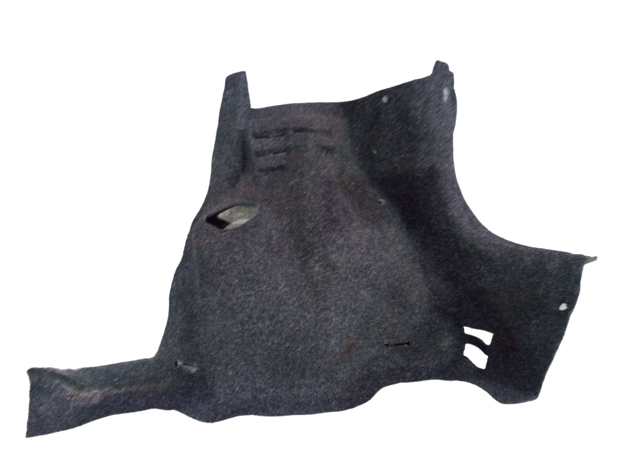 Forro Carpete Porta Malas Direito Fiat Uno Way 2014 2015  Preto