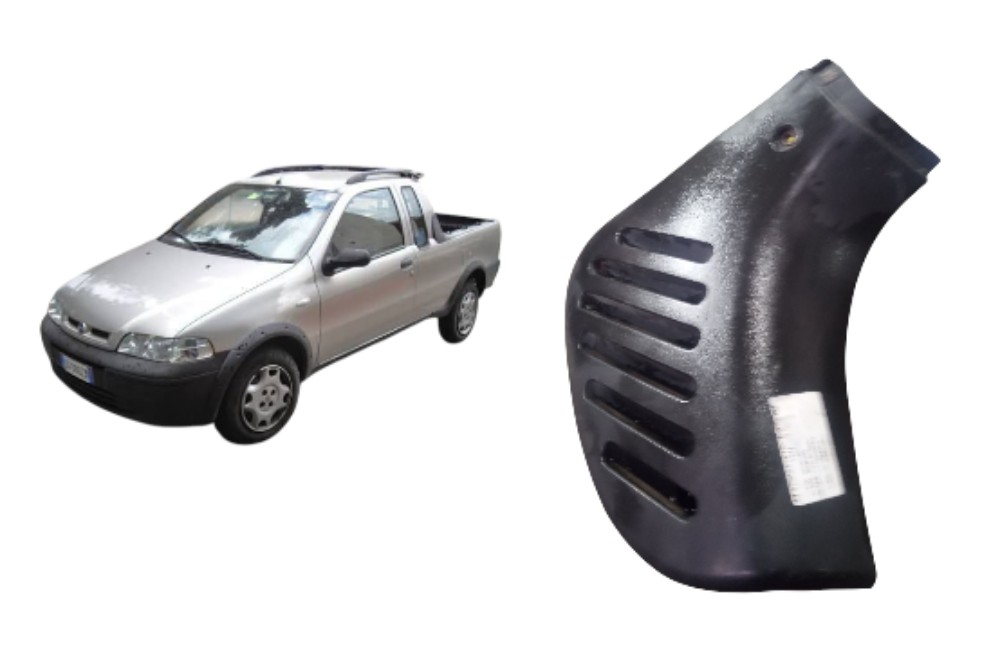 Acabamento Direito Fiat Strada 2002 Original