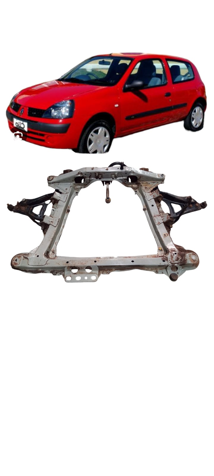 Quadro Dianteiro Renault Clio 2003 a 2005