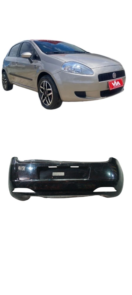 Parachoque Traseiro Fiat Punto 2002 A 2012