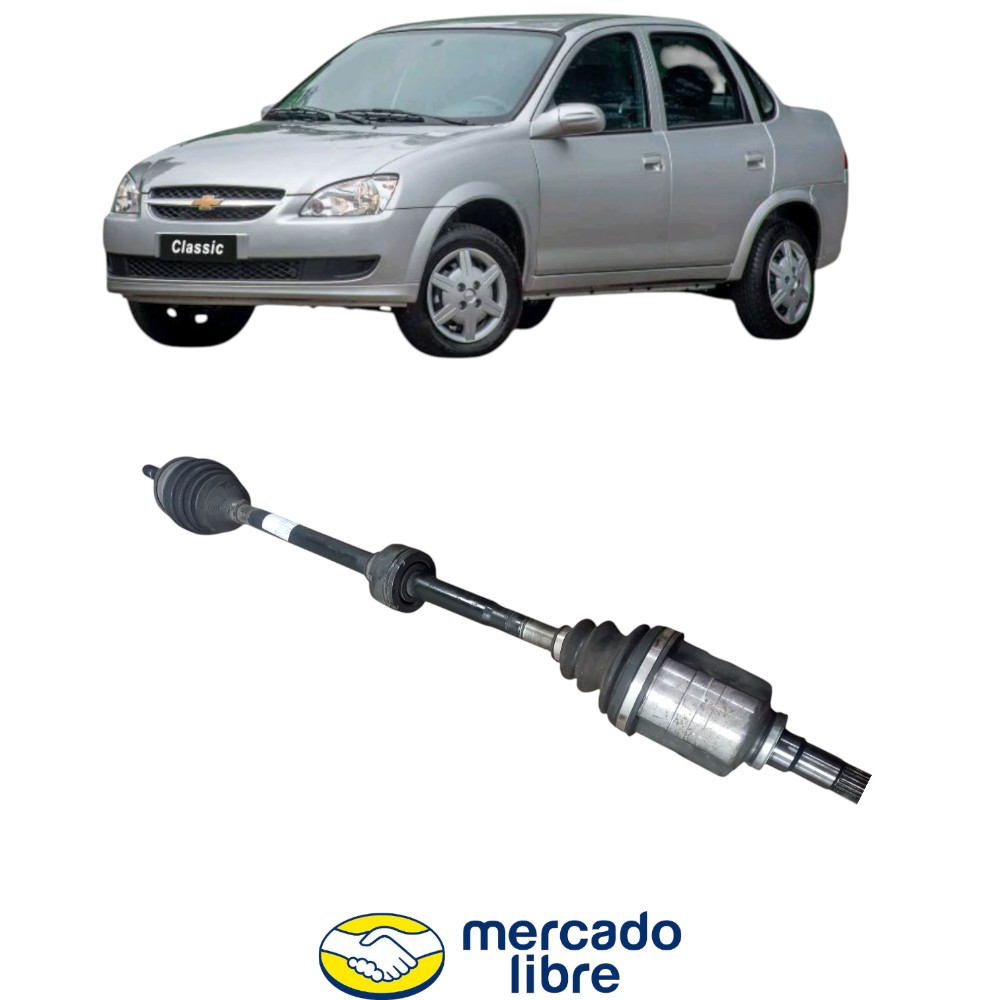Semi Eixo dianteiro direito corsa classic Ls 2010
