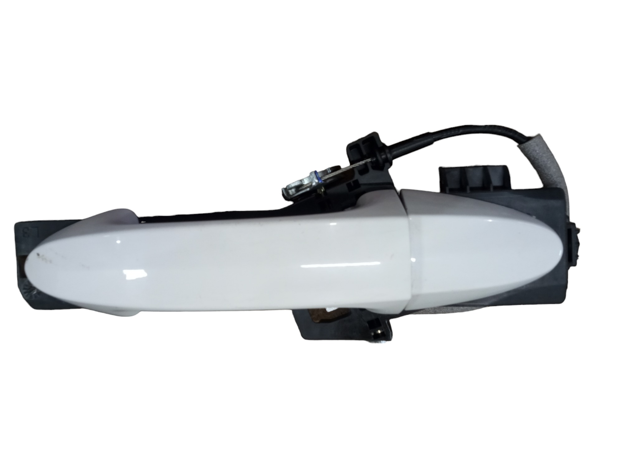 Macaneta Externa Traseira Esquerda Ford Ka 2019 Original  Branca Traseira