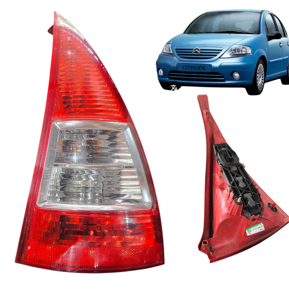 lanterna C3 original lado esquerdo 2008 2009 2010 2011 2012