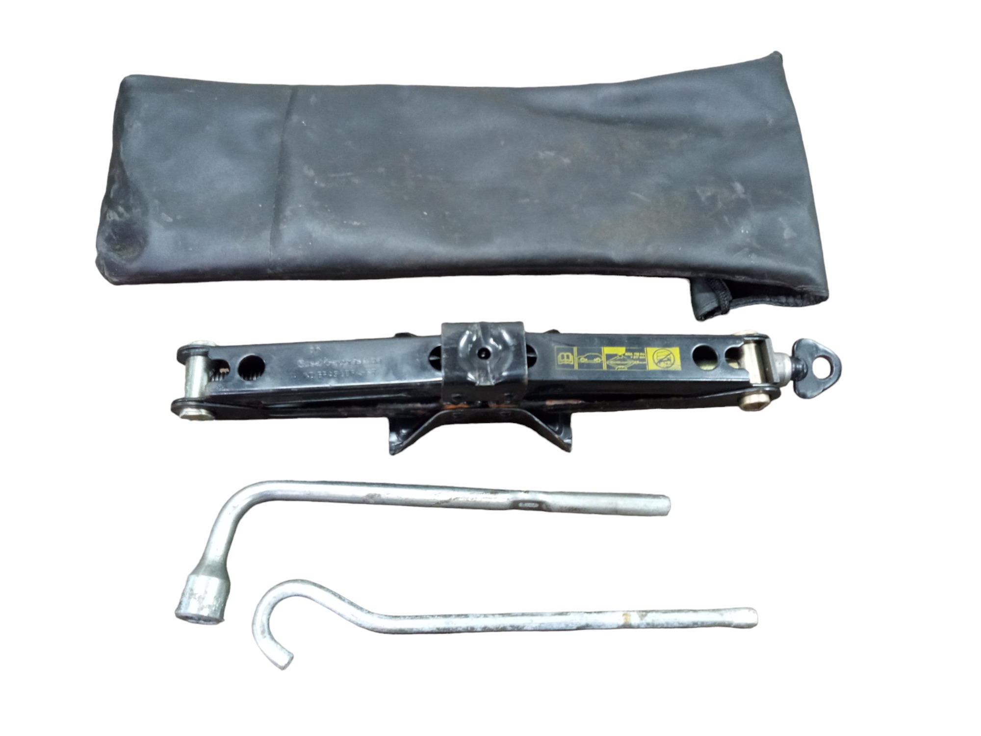 Kit Macaco Chave Roda Honda Fit 2003 a 2008 Original