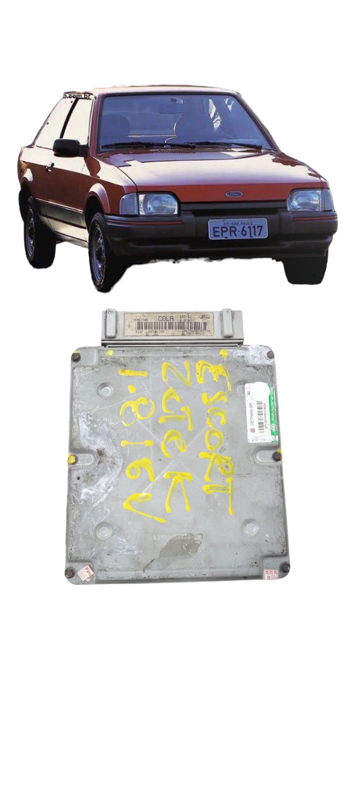 Modulo Injecao Ford Escort Zetec 16v 1999 A 2018