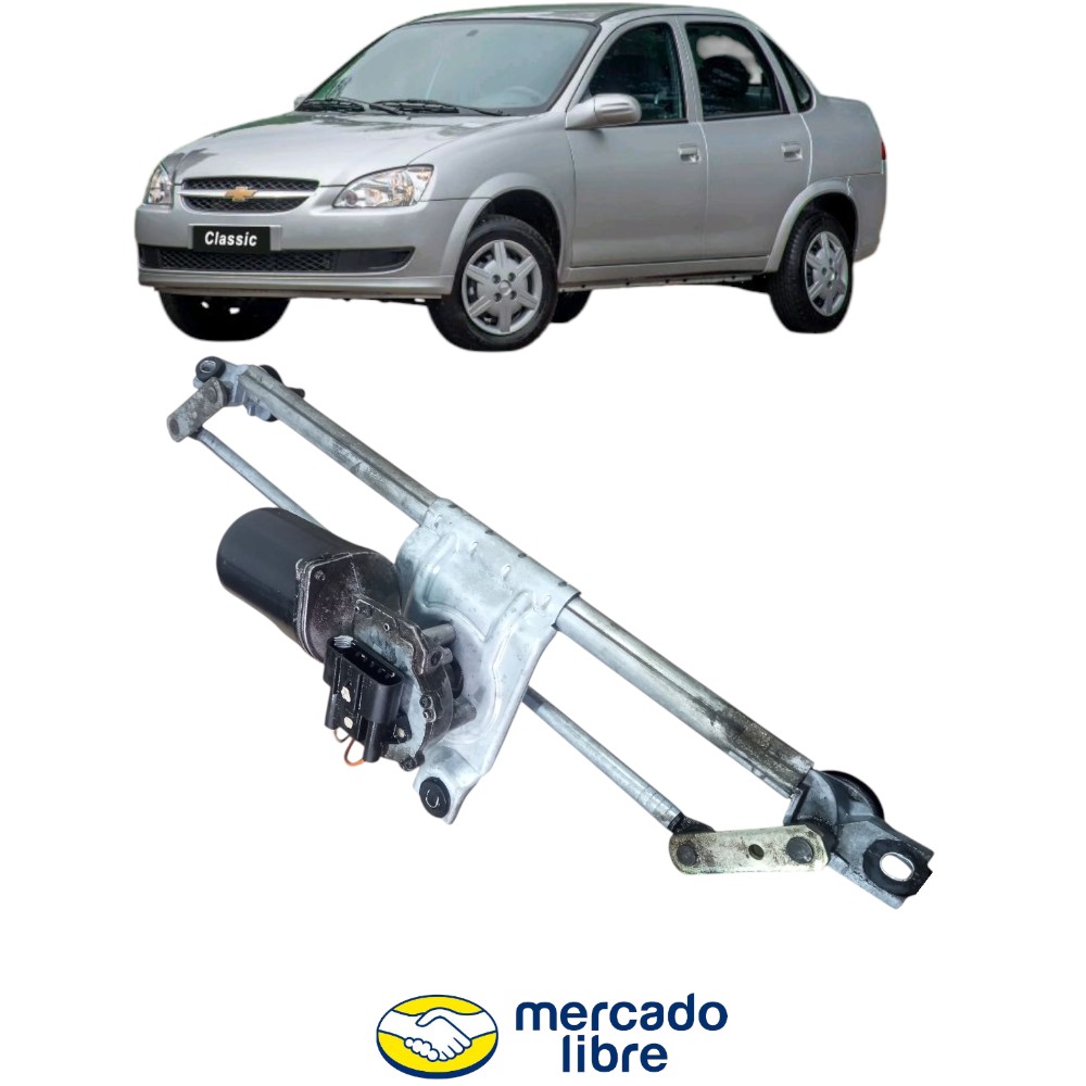 Limpador Maquina Motor Parabrisa Corsa Classic 2008 A 2015