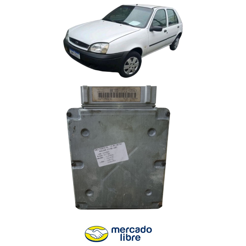 Módulo Injeção 1.0 8v Beto Zetec Ford Fiesta