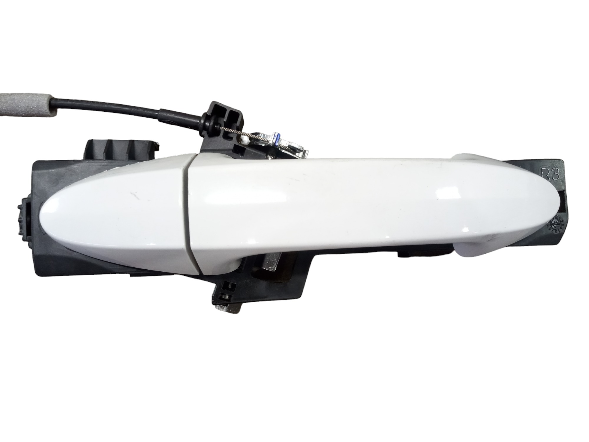 Macaneta Externa Dianteira Direita Ford Ka 2019 Original  Branca Dianteira