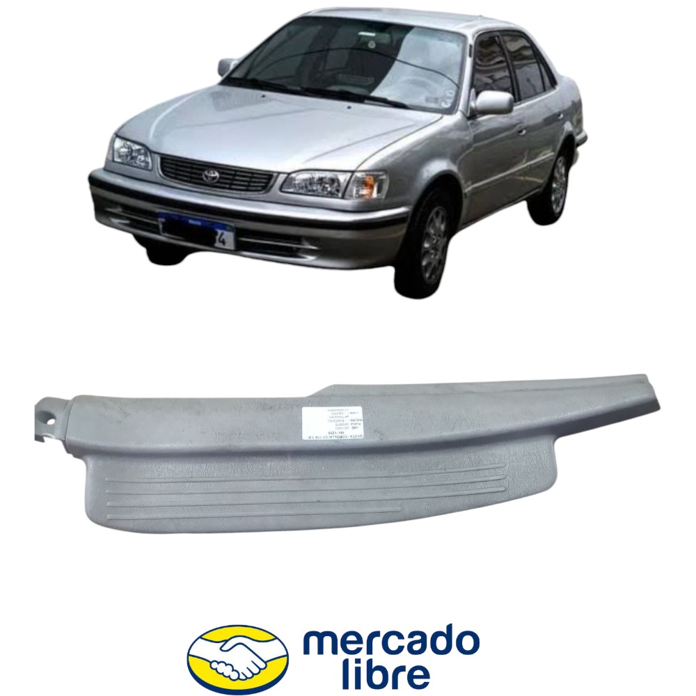 Soleira Traseira Esquerda Corolla 1998 Ao 2002 Cinza