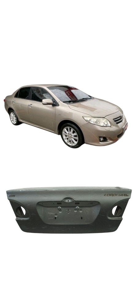 Tampa Traseira Porta Mala Toyota Corolla 09/12 Original  Cinza