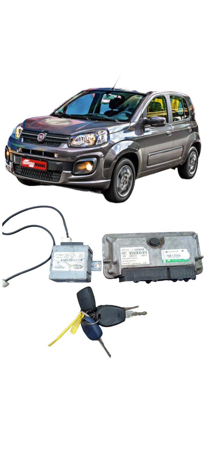 Modulo Kit Injeção Fire 1.0 Economy Fle Fiat Uno 2005 A 2013