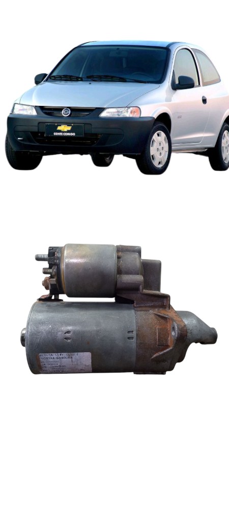 Motor Partida Arranque Gm Celta Corsa 1.0 8v 1999 A 2005