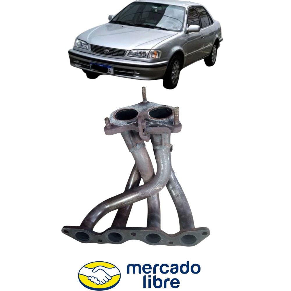 Coletor De Escape Toyota Corolla 1997/2002