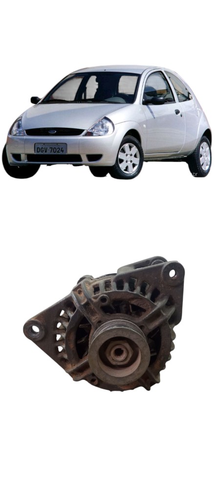 Alternador Ford Fiesta Ka Currier 1.0 8v 2003 A 2012 75a