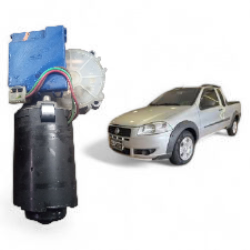 Motor Limpador Parabrisa Dianteiro Strada 2012 Original
