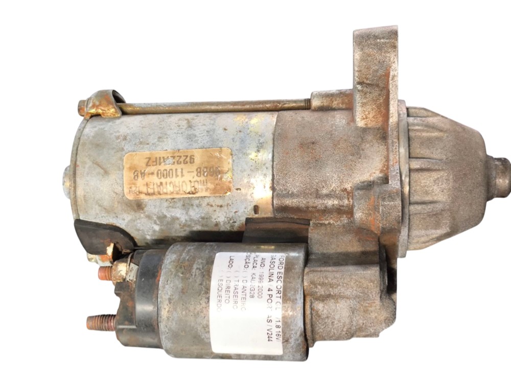Motor Arranque Partida Ford Escort Zetec 1.8 16v