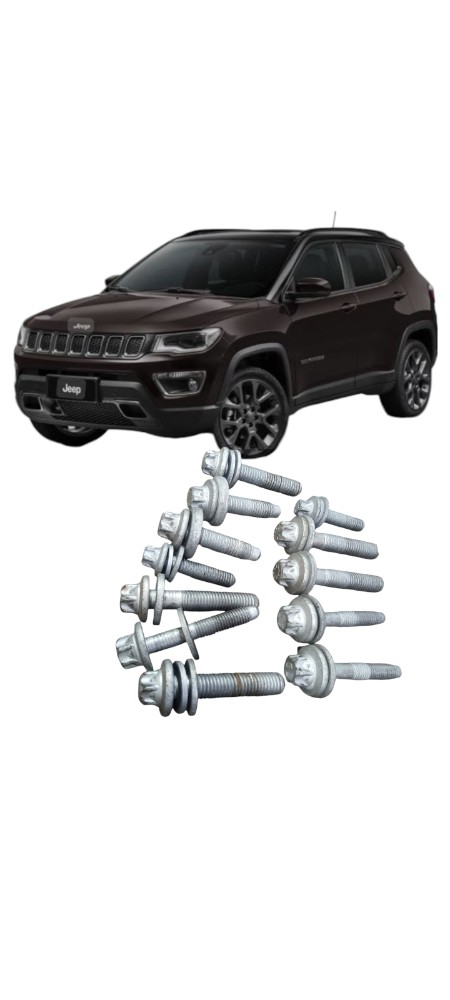 Parafusos Coxim Notor E Cambio Jeep Compass 1.3 2022
