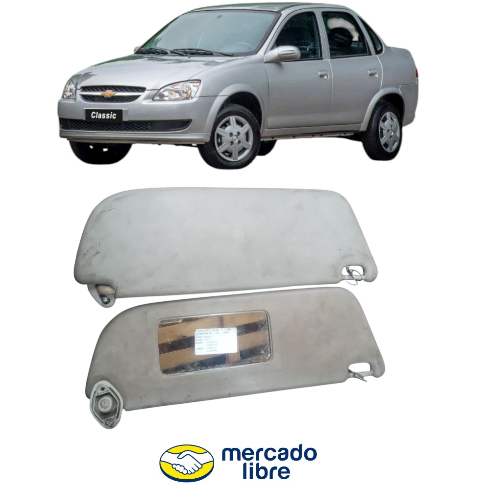 Quebra Sol Dir E Esq Corsa Classic Ls 2010 E 2011