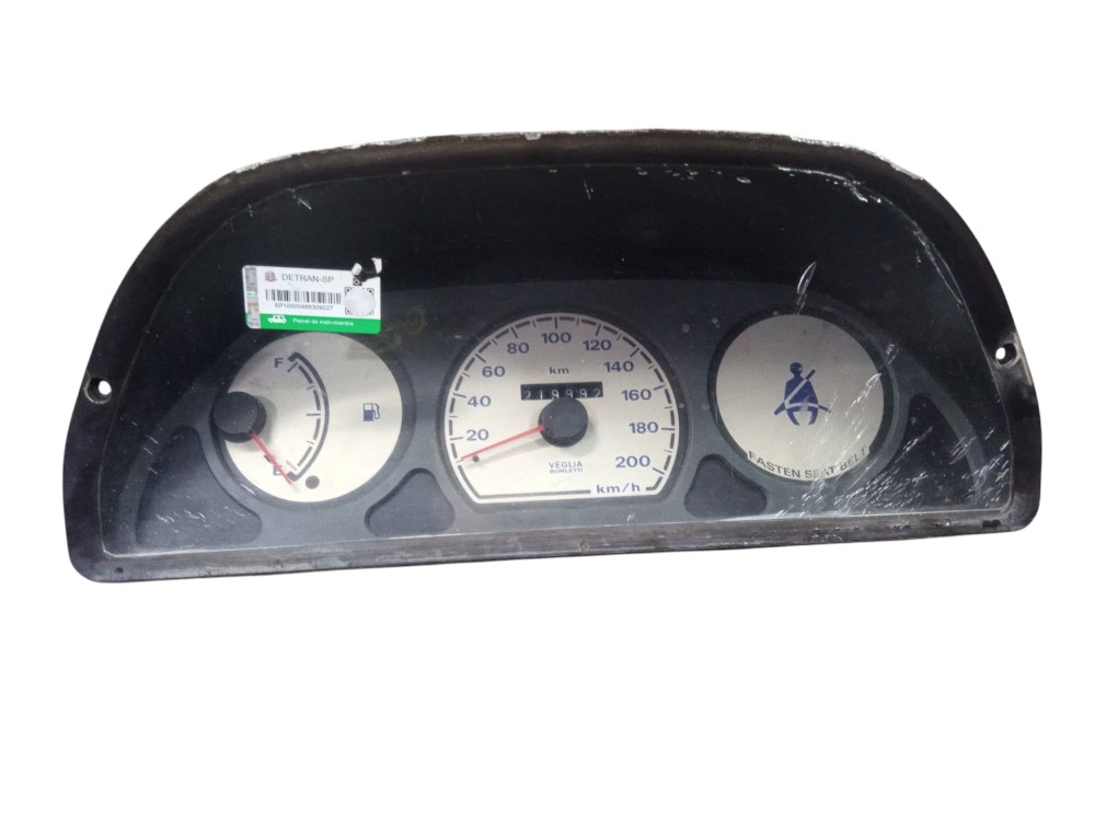 Painel Instrumento Fiat Palio Uno 1996 2002 Detalhe No Vidro