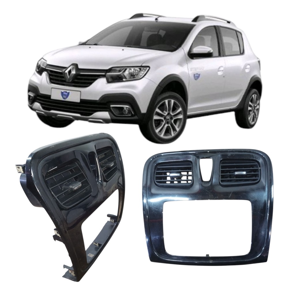Difusor Ar Central Direito Renault Logan Sandero 2015 A 2015