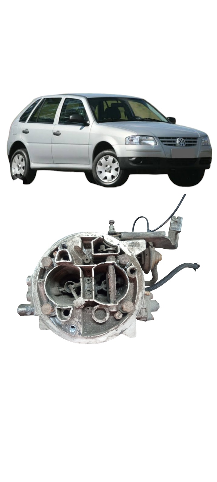 Carburador Tldz A Alcool Vw Gol Parati Voyage No Estado